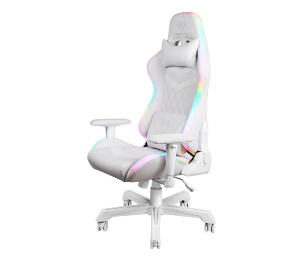 Deltaco GAM-080-W RGB Biale - 1092877 - zdjęcie